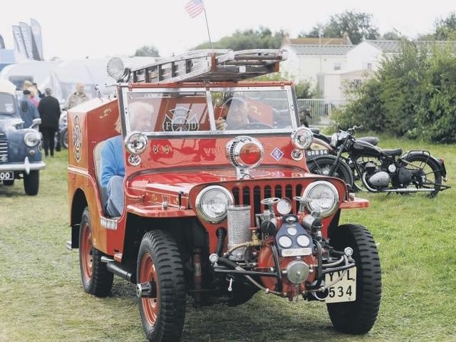 One of the vehicles that was on display at Boston’s Steam and Vintage Festival of 2014.