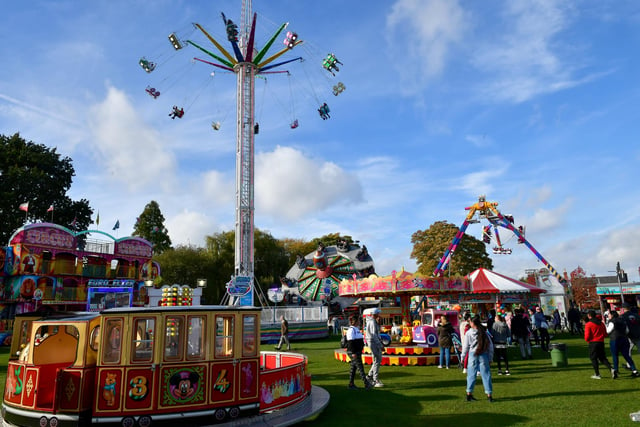 The fair will be at Central Park in Boston until this Saturday, October 29.