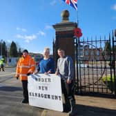 Local residents have taken control of the protest camp outside RAF Scampton
