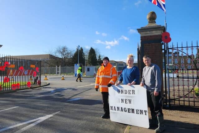 Local residents have taken control of the protest camp outside RAF Scampton