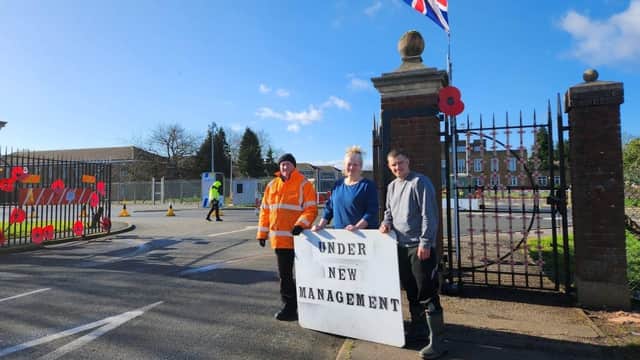 Local residents have taken control of the protest camp outside RAF Scampton