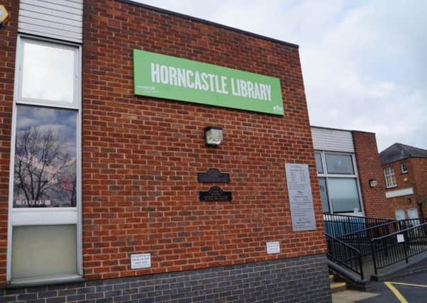Horncastle Library.