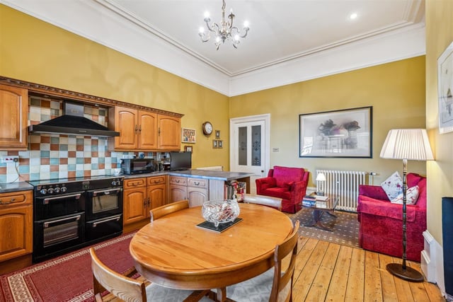 The kitchen/breakfast room.