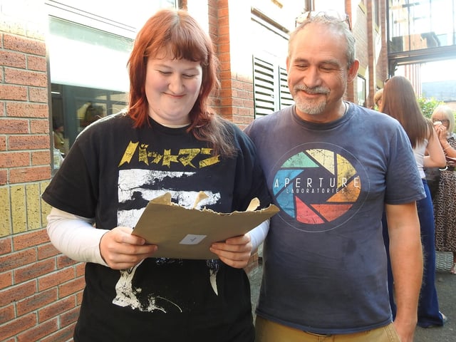 Molly Stevens discovers she has the grades she needs to study film at Brighton University.