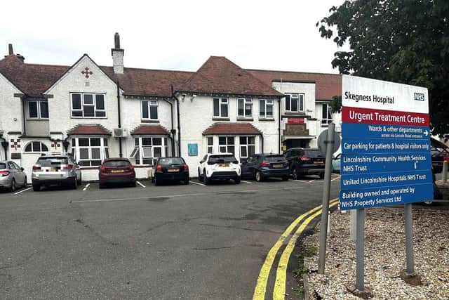 Skegness Community Hospital, in Dorothy Avenue.