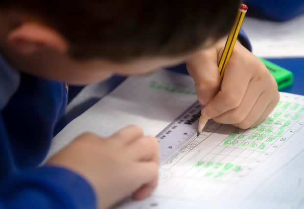 A child during a Year 5 class at a primary school in Yorkshire. PA Photo. Picture date: Wednesday November 27, 2019. Photo credit should read: Danny Lawson/PA Wire