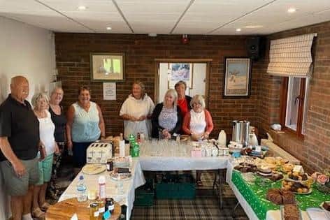 Orchard Park Caravan Site in Ingoldmells held a coffee morning for Macmillan Cancer Support.