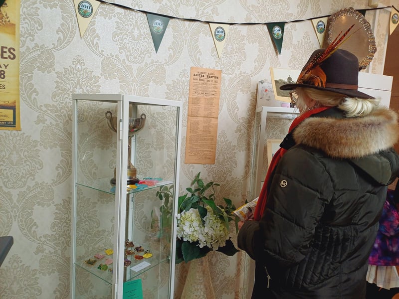 A centenary collection was on display