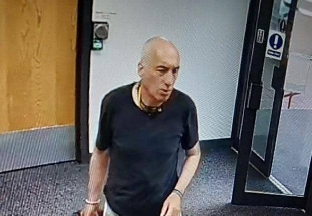 The photograph released by Lincolnshire Police in its search for Neil Trennan, 60, who has absconded from HMP North Sea Camp, near Boston.