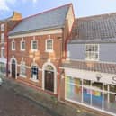 The former Barclays branch on Silver Street in Gainsborough, up for auction with Mark Jenkinson 