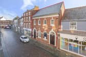 The former Barclays branch on Silver Street in Gainsborough, up for auction with Mark Jenkinson 