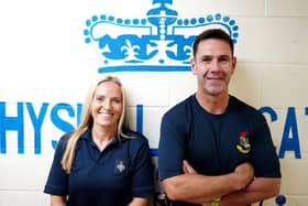 PEIs, Debbie Swart and Des McCauley, help prisoners prepare for life on the outside through exercise