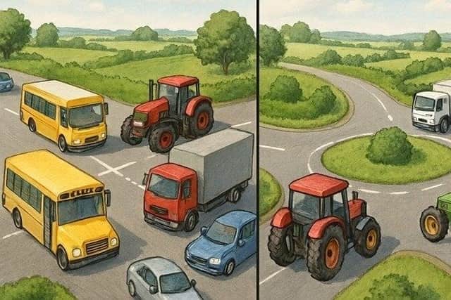 Howard Priestley is hoping the A46 Caistor Top junction could be improved.
