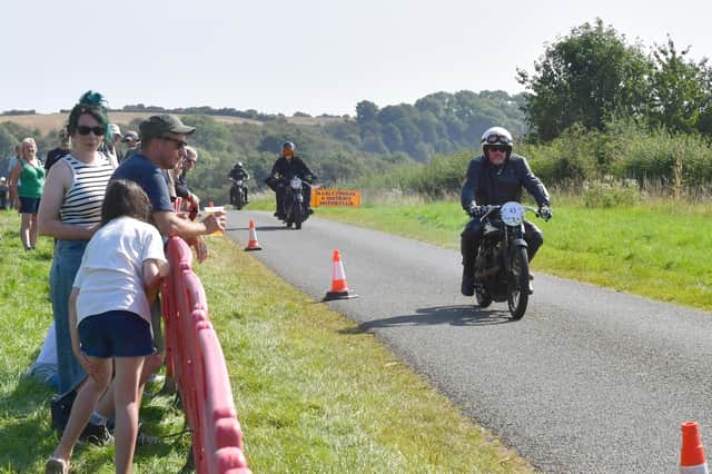 Louth Rotary's Vintage Hill Climb took place at Scamblesby. Photo: DR Dawson