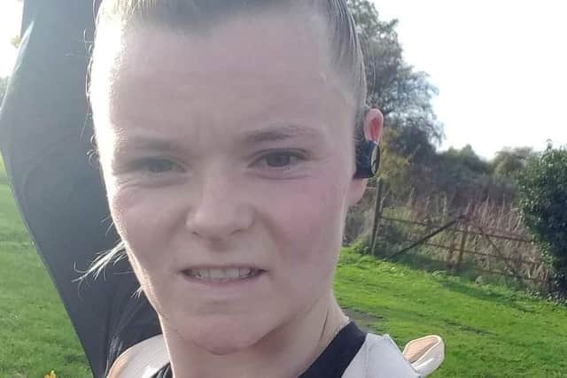 Mum Chelsea Checkett is walking 14 miles in aid of the EDC dance school.