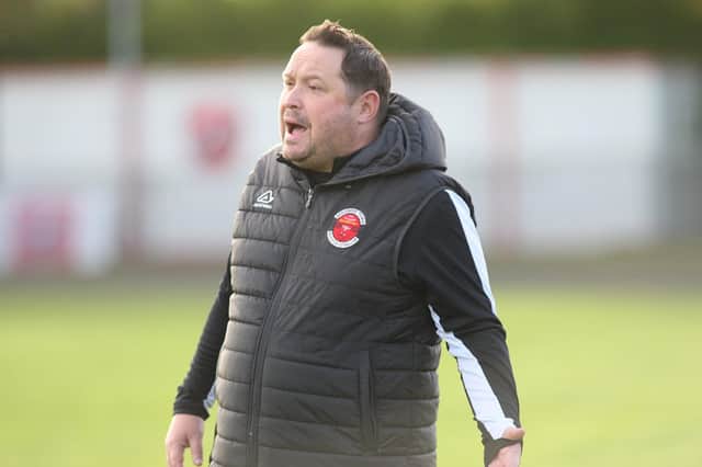 Chris Rawlinson was happy with a point at Hucknall.