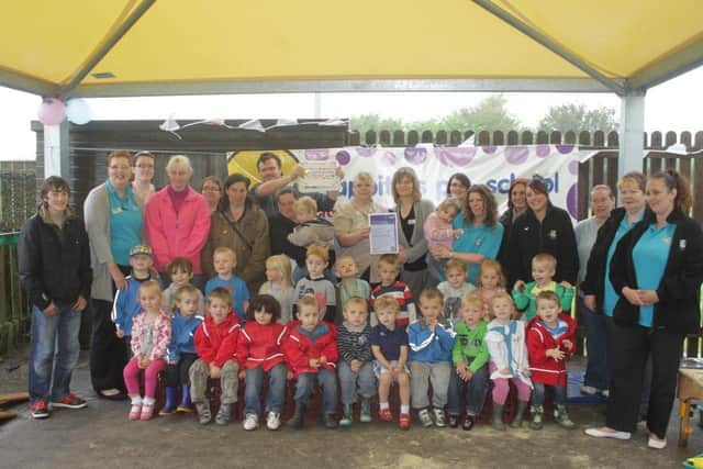 Happitots Pre-School, in Chapel St Leonards, 10 years ago.