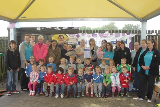 Happitots Pre-School, in Chapel St Leonards, 10 years ago.