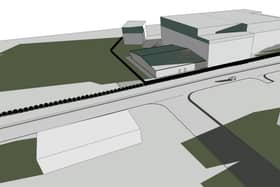 The proposed cold store.