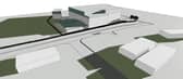 The proposed cold store.