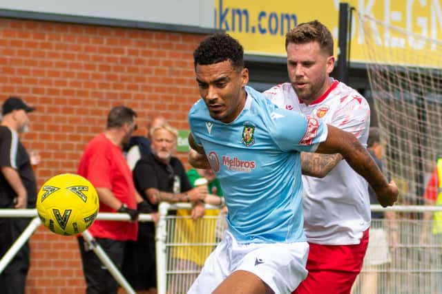 New signing Joe Braithwaite in action. Photo by Ryan Thompson (Happy Snapz Photography).