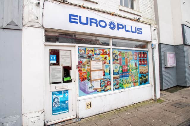 EuroPlus, in West Street, also closed by the courts.