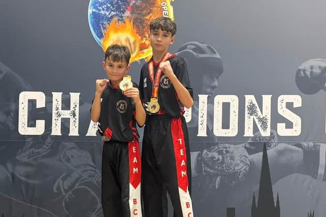 Champions - Sleaford's Milligan brothers