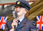 1940s vocalist Miss Sarah Jane will be singing at the Sleaford 1940s event.