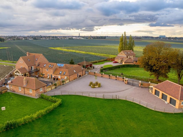 The property in Wythes Lane, Fishtoft.