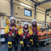 Mablethorpe RNLI's lifeboat crew members.