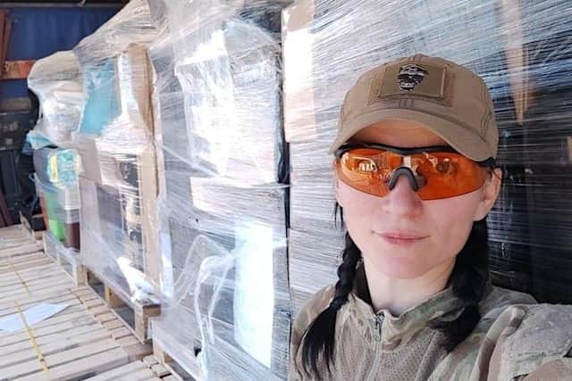 Frontline medic Olga Klimenko.