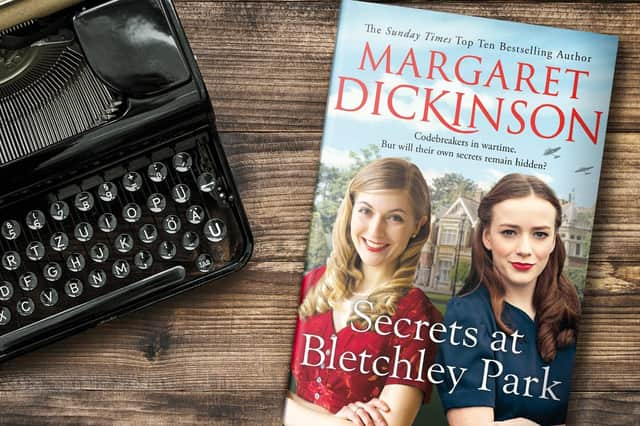 Author Margaret Dickinson takes readers inside the Secrets at Bletchley Park – and you could win a signed copy