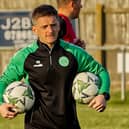 Matt Evans oversaw a 1-0 win for Sleaford on Saturday. Photo: Steve Davies.