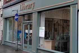 Sleaford Library, one of those in the county managed by GLL.