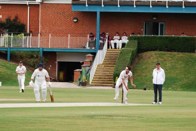Louth CC - on the verge of title after abandoned game at Cleethorpes.