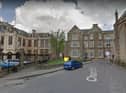 Church Close in Boston, with the library pictured left, and the church on the right. Image: Google