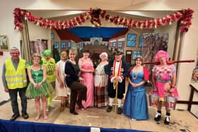 The cast of this year’s pantomime in aid of Louth Hospital - Jack and the Beanstalk.