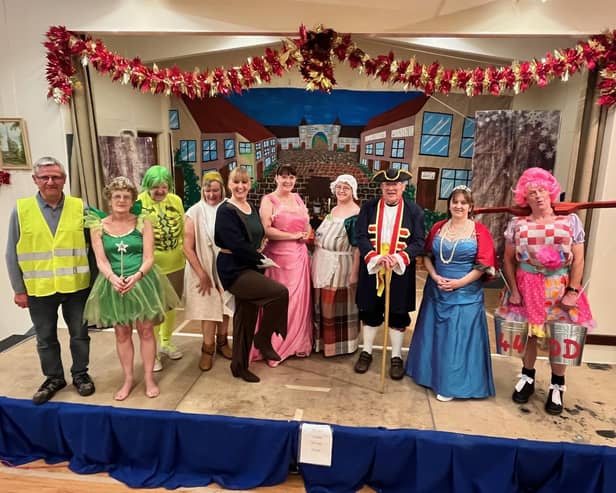 The cast of this year’s pantomime in aid of Louth Hospital - Jack and the Beanstalk.