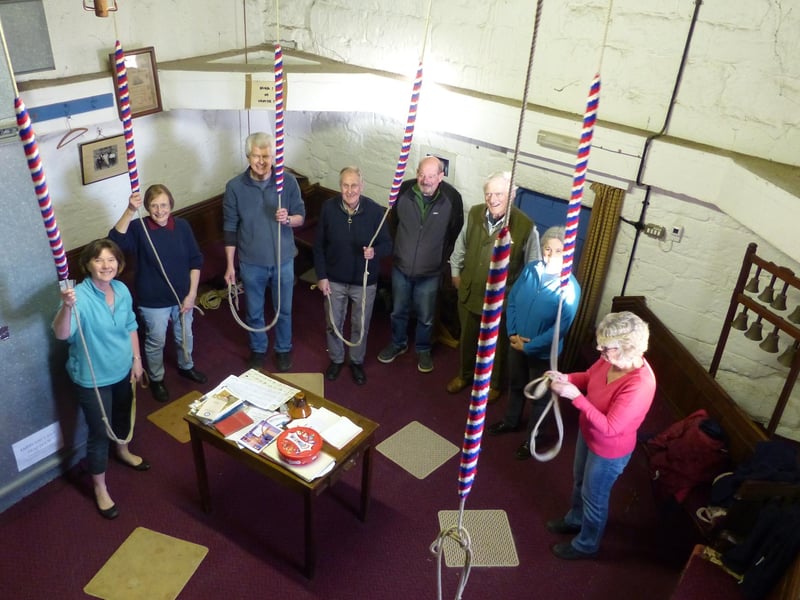 Bellringers in action at Horncastle Church. Photo: Stefan Urbanowicz