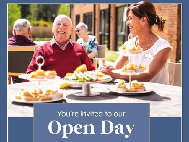 Maple Leaf Lodge Open Day Invitation