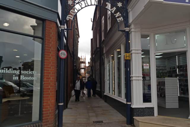 It is hoped the improvements will help to increase footfall in Dolphin Lane.