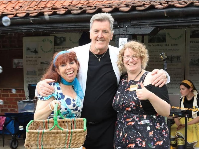 Mr Cool Cat Doug Kennedy, Niaome manager from The Village Church Farm Museum and Dee' Dee Lee