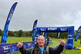 Paul Rubenis completed Alzheimer's Society's Trek26 event after his dementia diagnosis.