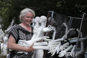Roz Edwards is saving mannequins and saving on landfill. Photo: Paul Greeves/Mannakin