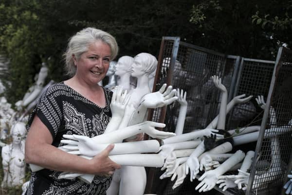 Roz Edwards is saving mannequins and saving on landfill. Photo: Paul Greeves/Mannakin