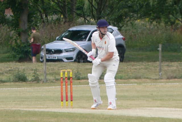 Finn Fisher - gutsy 39 in Horncastle defeat.