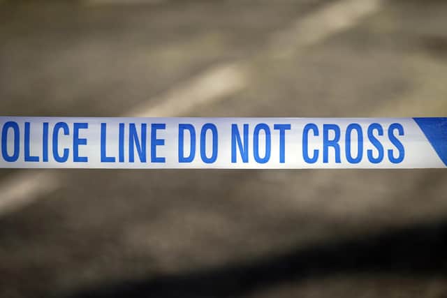 File photo dated 19/11/21 of police tape. The number of workers dying from industrial harm has reached the highest level since 2019, figures from The Scottish Trades Union Congress and Scottish Hazards indicate, prompting calls for urgent reform of corporate homicide legislation.