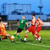 Sleaford see a chance go begging in the defeat to Melton. Photo: Steve W Davies Photography.