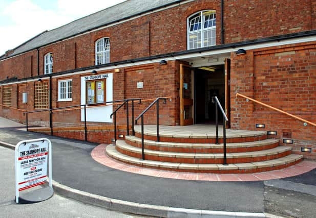 Horncastle town council's meeting place at Stanhope Hall.