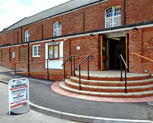 Horncastle town council's meeting place at Stanhope Hall.